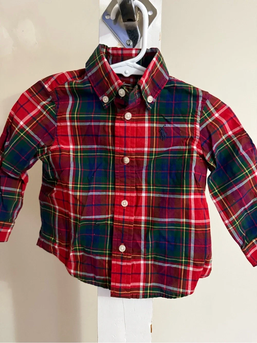 Ralph Lauren Plaid Button Down Shirt